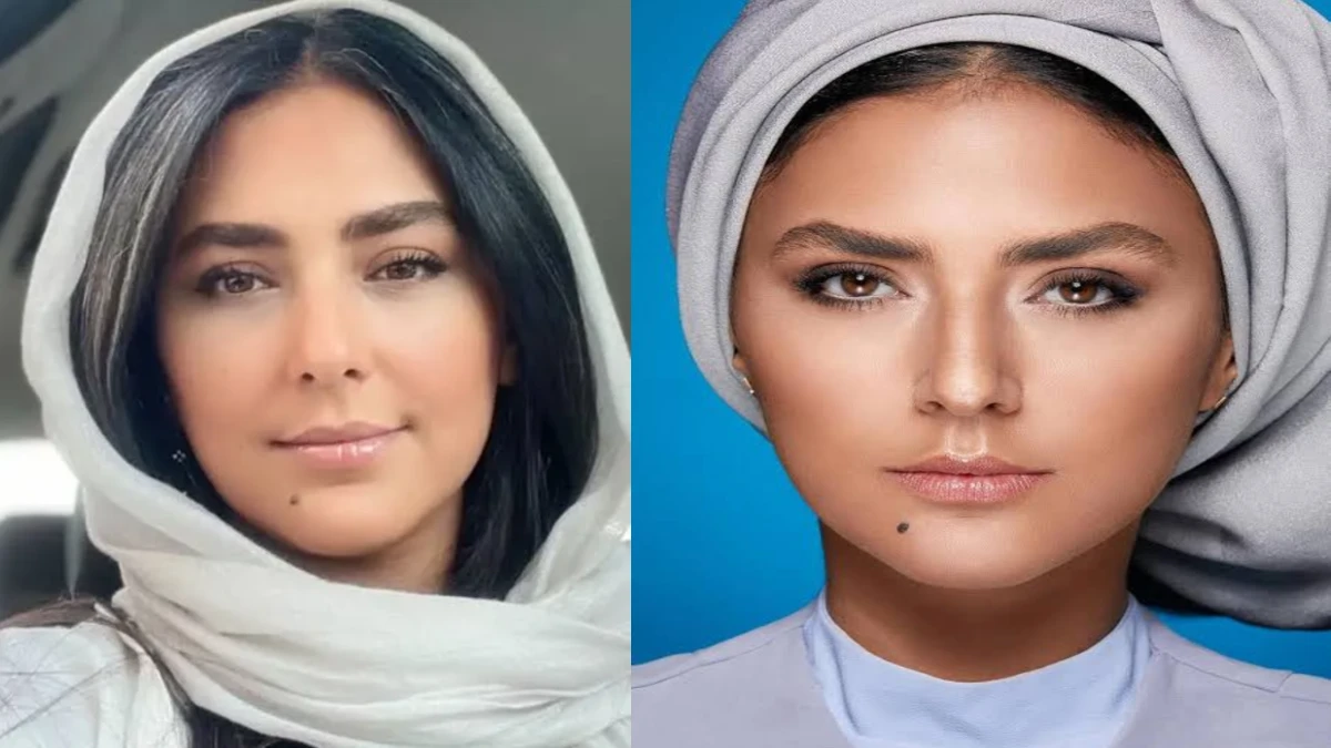 چهره بدون آرایش هدی زین‌العابدین از نمای نزدیک