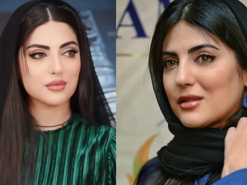 هلیا امامی با استایل و پوشش خاص موهای خود در اختتامیه جشنواره 25