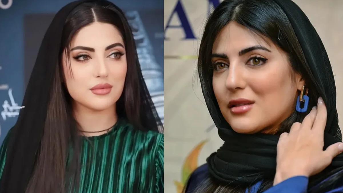 هلیا امامی با استایل و پوشش خاص موهای خود در اختتامیه جشنواره 25