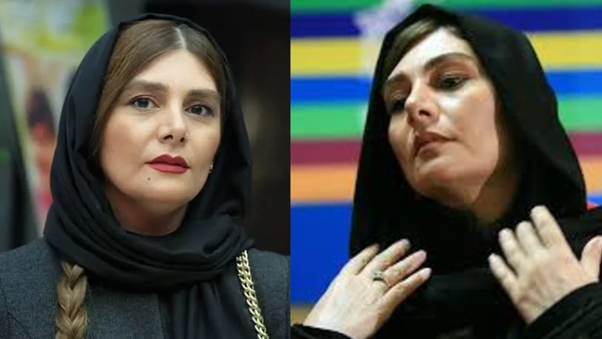 هنگامه قاضیانی در سن ۸ سالگی اش