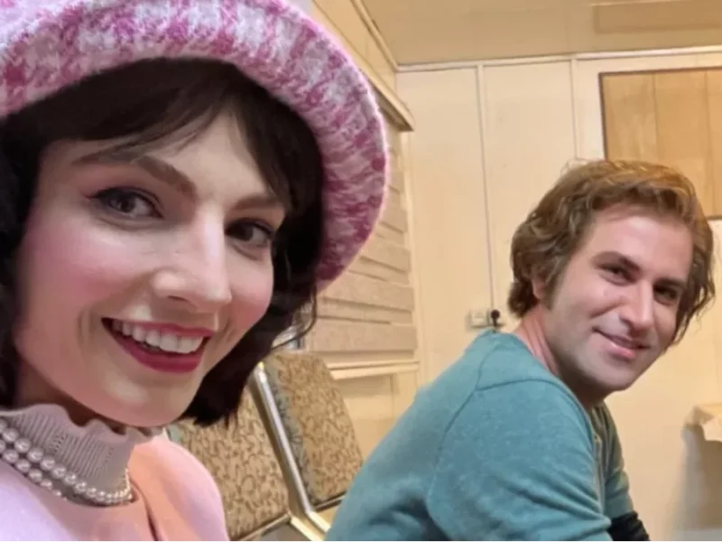 عکس مهسا حجازی در کنار «هوتن شکیبا» در اکران یک فیلم سال ۱۴۰۱