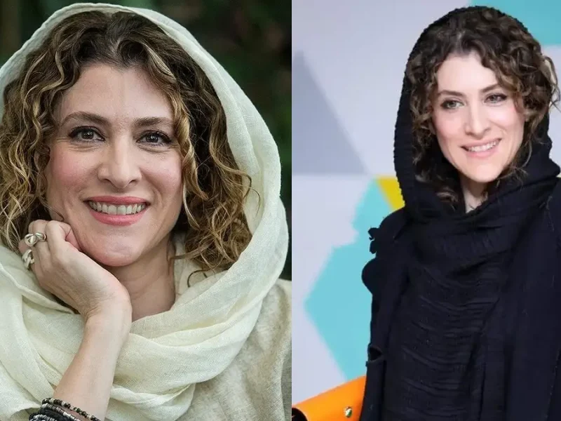عکس خنده دار ویشکا آسایش با پسرش