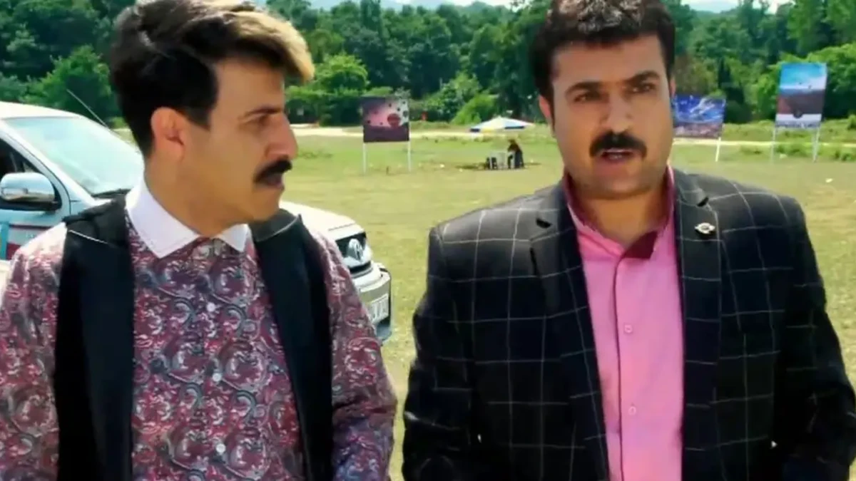  رحمت، فهیمه، بهتاش، هما و سارا و نیکا در پشت صحنه «سریال پایتخت 5»