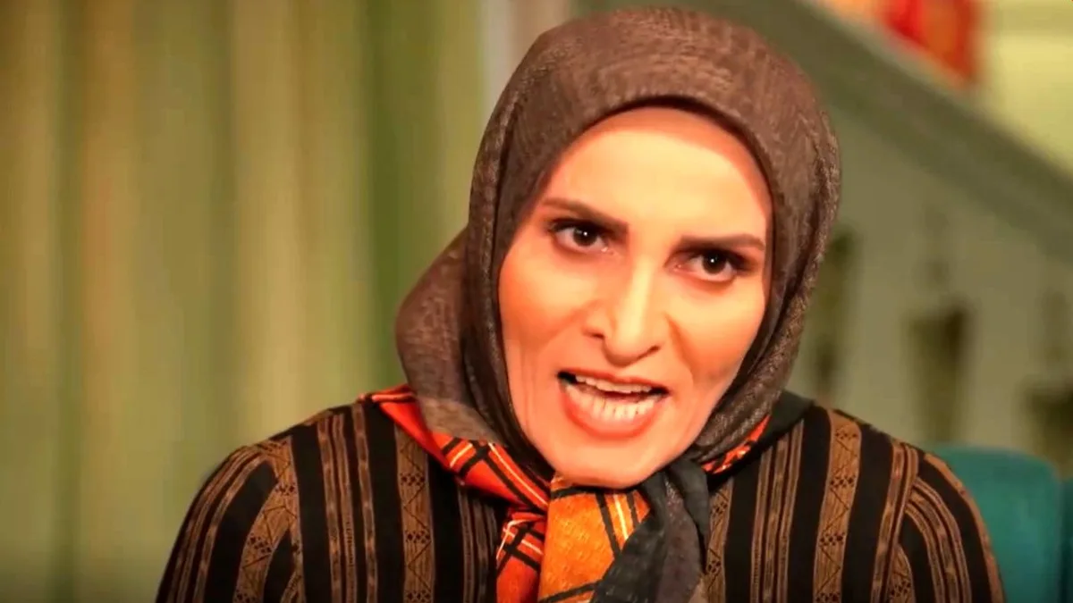 عکس جدید جمیله سریال پایتخت در حاشیه یک مراسم در 50 سالگی