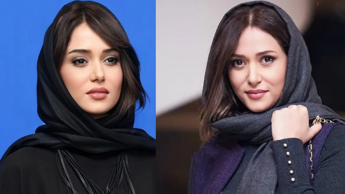 موتورسواری پریناز ایزدیار و محسن تنابنده در خیابان