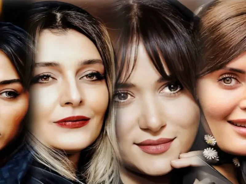 قابی جذاب از پریناز ایزدیار، الناز شاکردوست و ساره بیات در کنار آناهیتا درگاهی