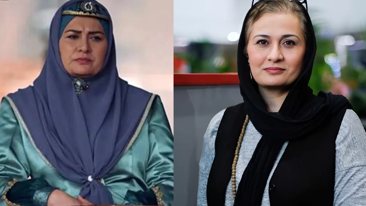 پریوش نظریه بازیگر طاووس الملوک در گیلدخت به همراه دختر زیبایش