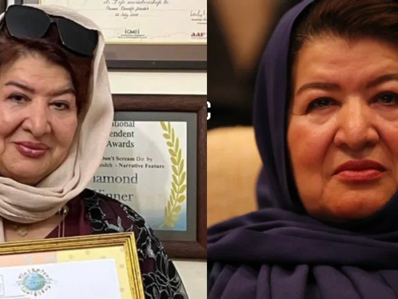 پوران درخشنده برای فیلم جدیدش پروانه ساخت گرفت
