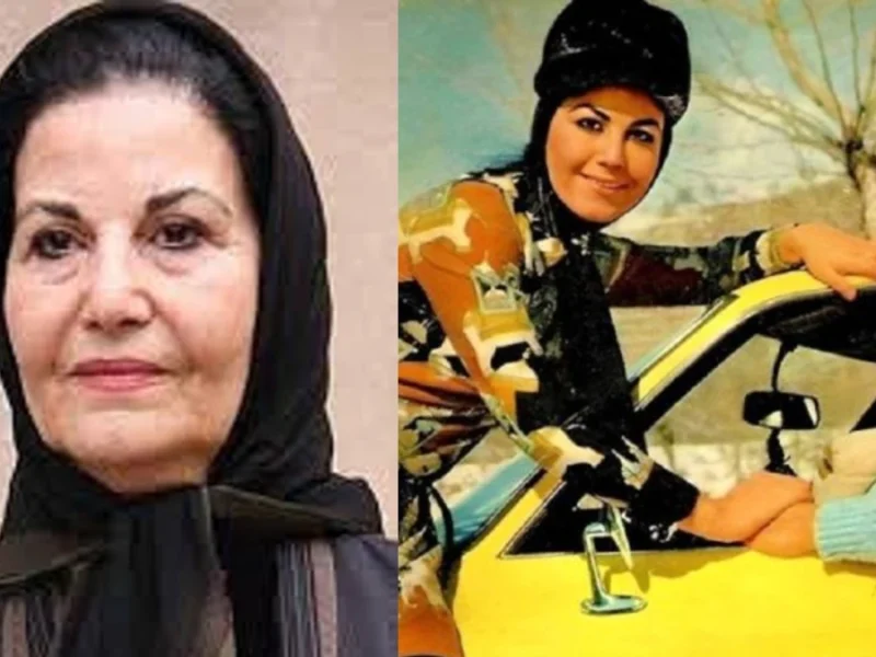بهروز وثوقی و پوری بنایی در نمایی از فیلم دور دنیا با جیب خالی