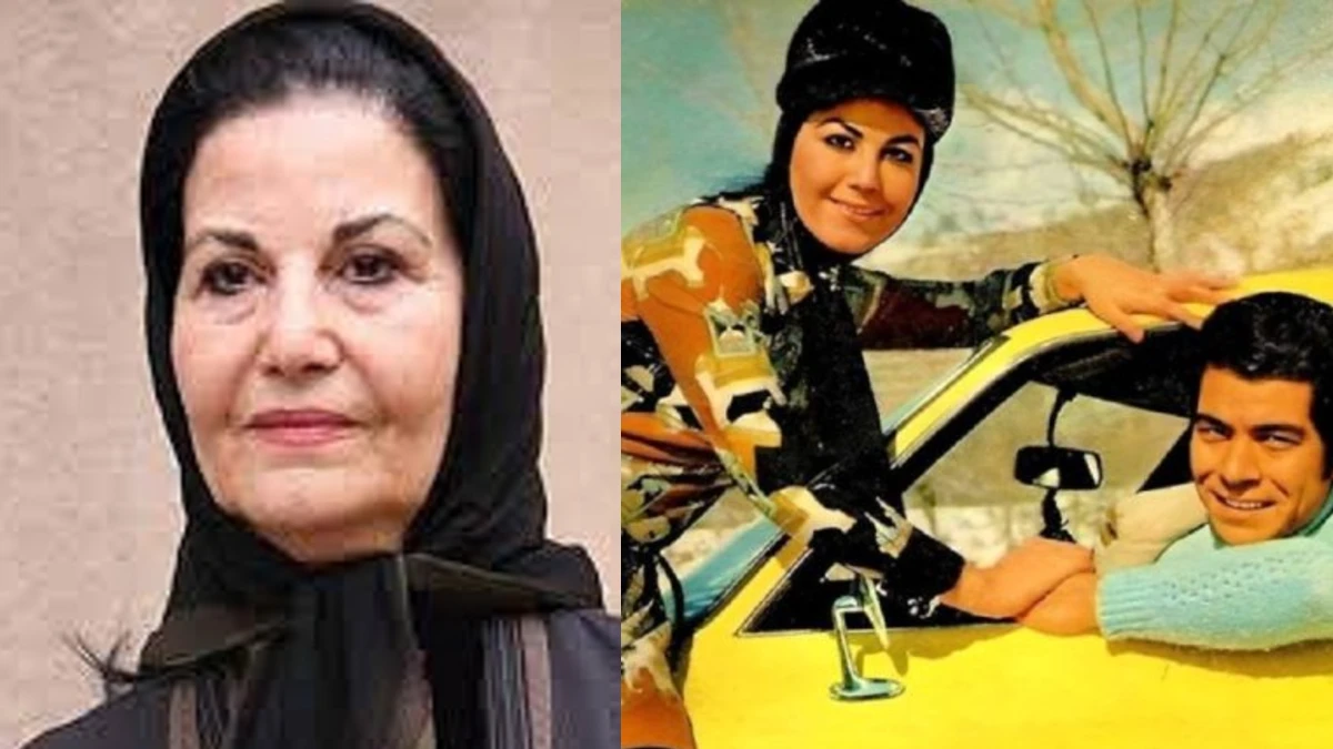 بهروز وثوقی و پوری بنایی در نمایی از فیلم دور دنیا با جیب خالی