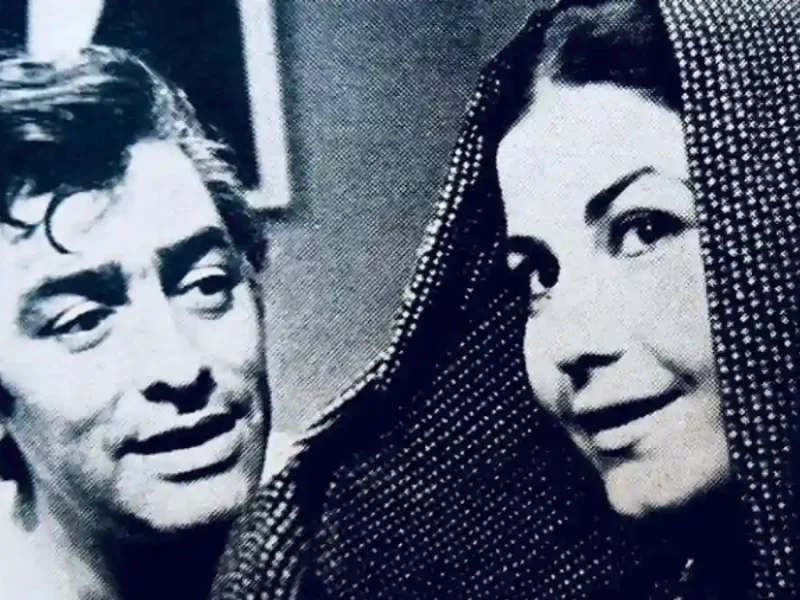 عکس دیدنی از پوری بنایی در صحنه‌هایی «قربون زن ایرونی» سال 1352