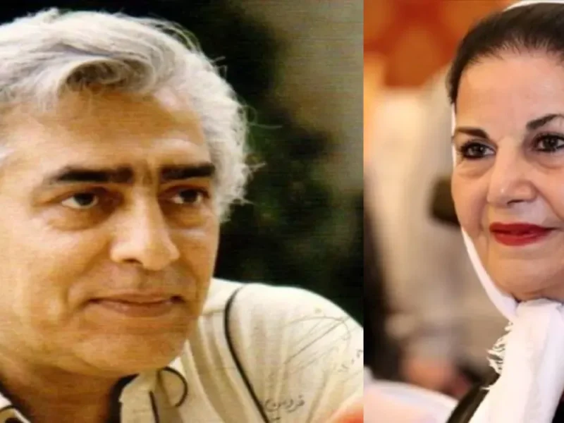 عکس «فردین، پوران، همایون و پوری بنایی» در حال قدم زدن سال 1345