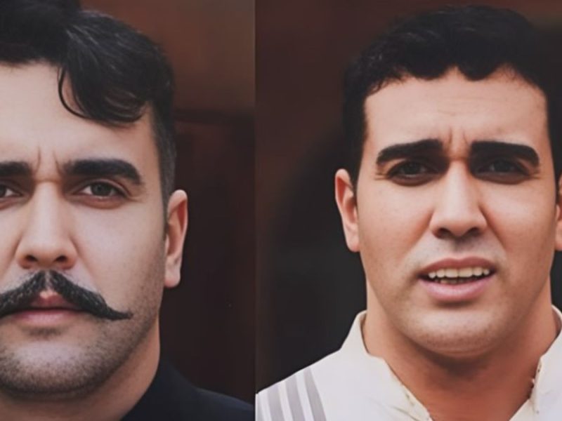 گریم جذاب و دیدنی «پوریا پورسرخ» در سريال از يادها رفته