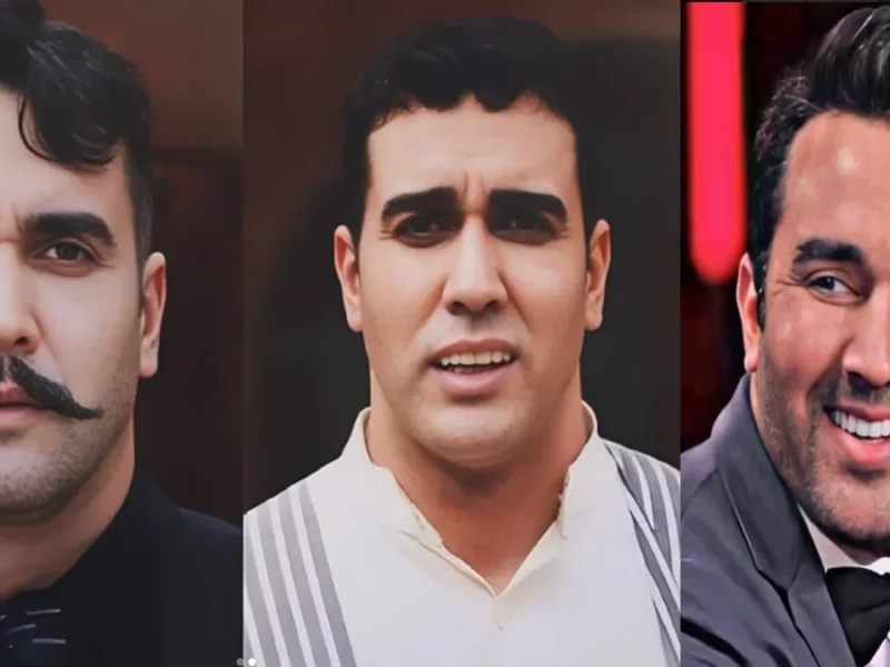 گریم دیدنی و عجیب «پوریا پورسرخ» در سريال از يادها رفته