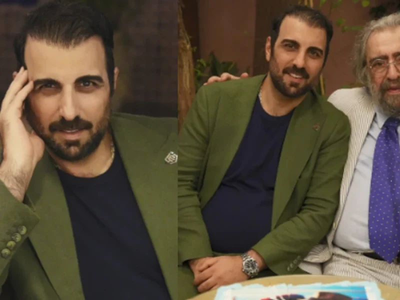 تولد ۴۵ سالگی پولاد کیمیایی در کنار پدرش و هنرمندان مطرح