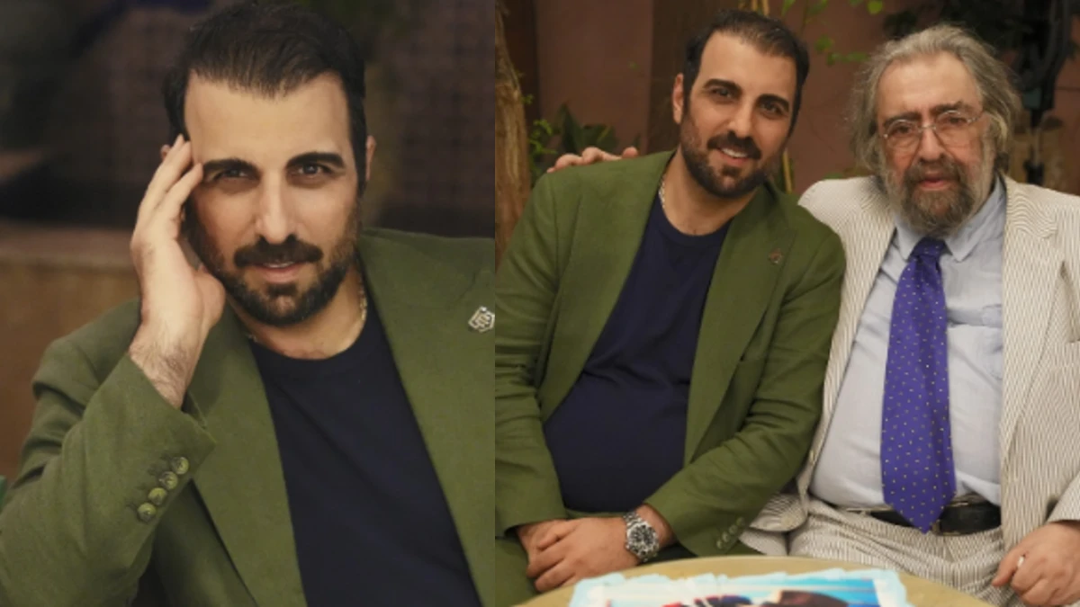 تولد ۴۵ سالگی پولاد کیمیایی در کنار پدرش و هنرمندان مطرح