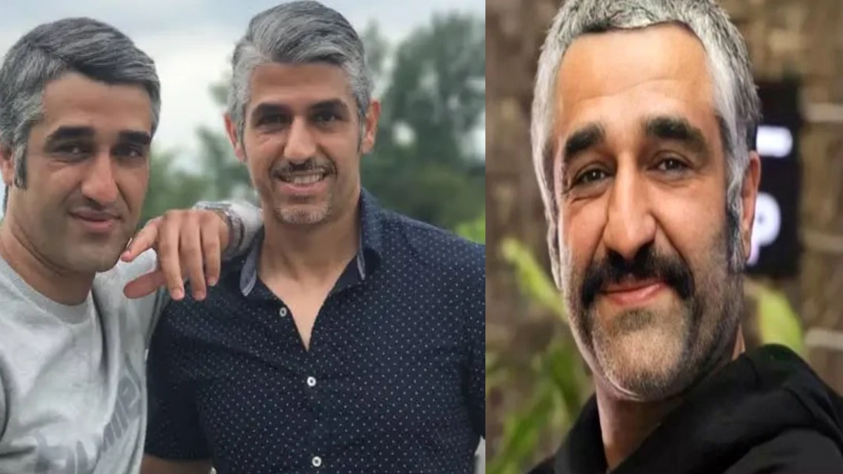 خواهر و برادر بزرگتر پژمان جمشیدی در خارج از کشور
