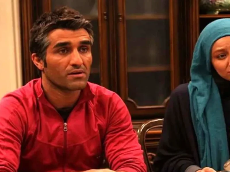 عکس پشت صحنه سریال پژمان با «پژمان جمشیدی» و سام درخشانی