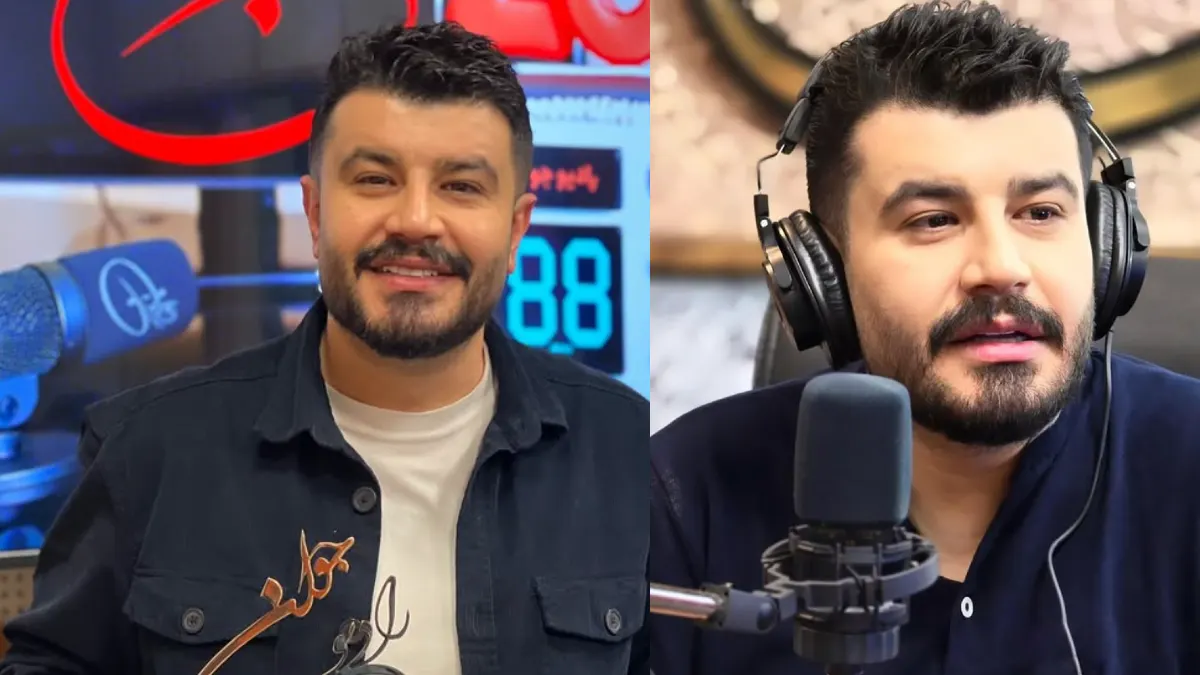 سوپرایز روز پدر پیمان طالبی روی آنتن زنده با دیدن همسر و فرزندش و کادوی جوراب سوپرایز روز پدر پیمان طالبی روی آنتن زنده با دیدن همسر و فرزندش و کادوی جوراب