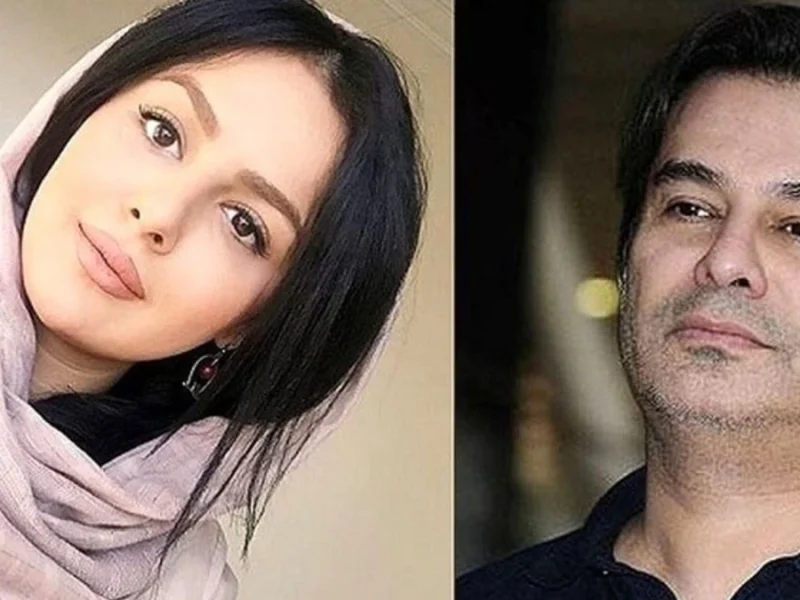 سلفی ماشینی از پیمان قاسم‌ خانی و همسرش با لبخندی زیبا