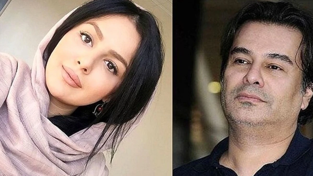 سلفی ماشینی از پیمان قاسم‌ خانی و همسرش با لبخندی زیبا