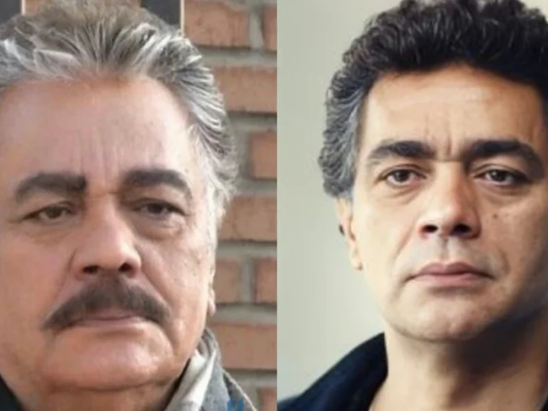 گوگوش و چنگیز وثوقی در نمایی از فیلم نازنین مربوط به سال 1355