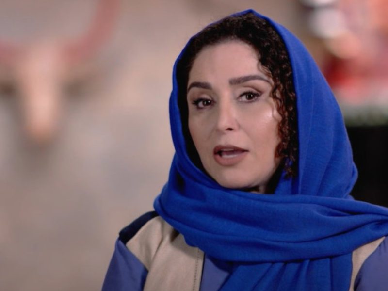 ژاله صامتی بازیگر سریال قهوه پدری در