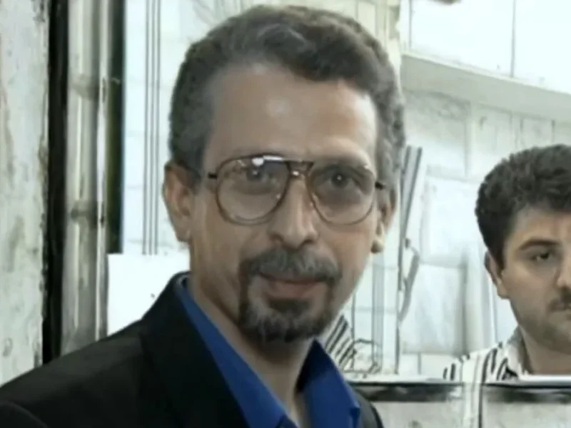 عکس «مهرتاش و ارژنگ» سریال زیر آسمان شهر در پشت صحنه تئاتر