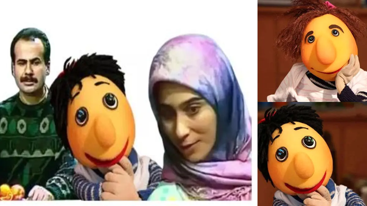 عکس دلهایمان با دیدن چهره شکسته بازیگر کلاه قرمزی گرفت