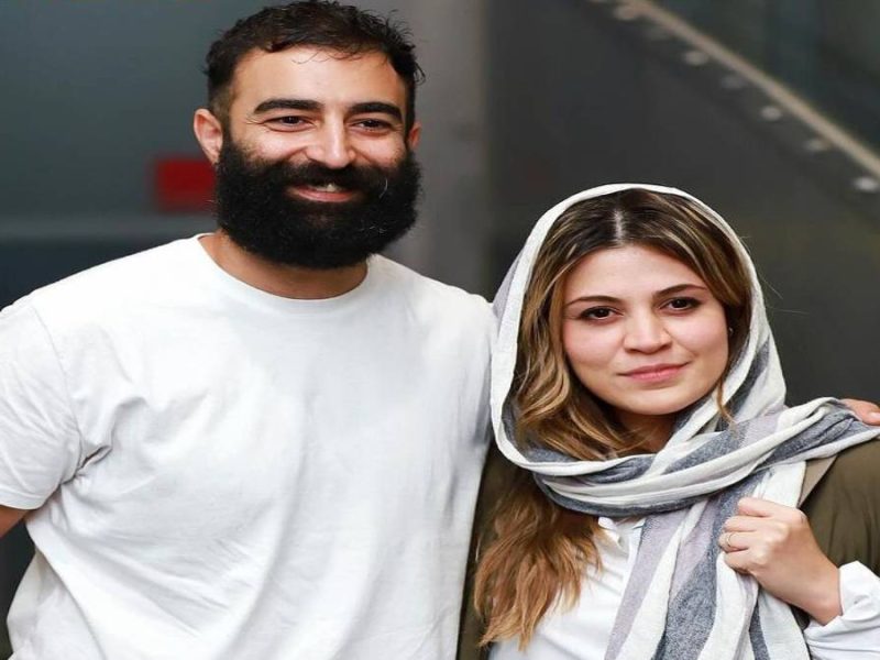 چهره دیدنی کیوان ساکت اف در کنار مادر همسرش ناهید مسلمی