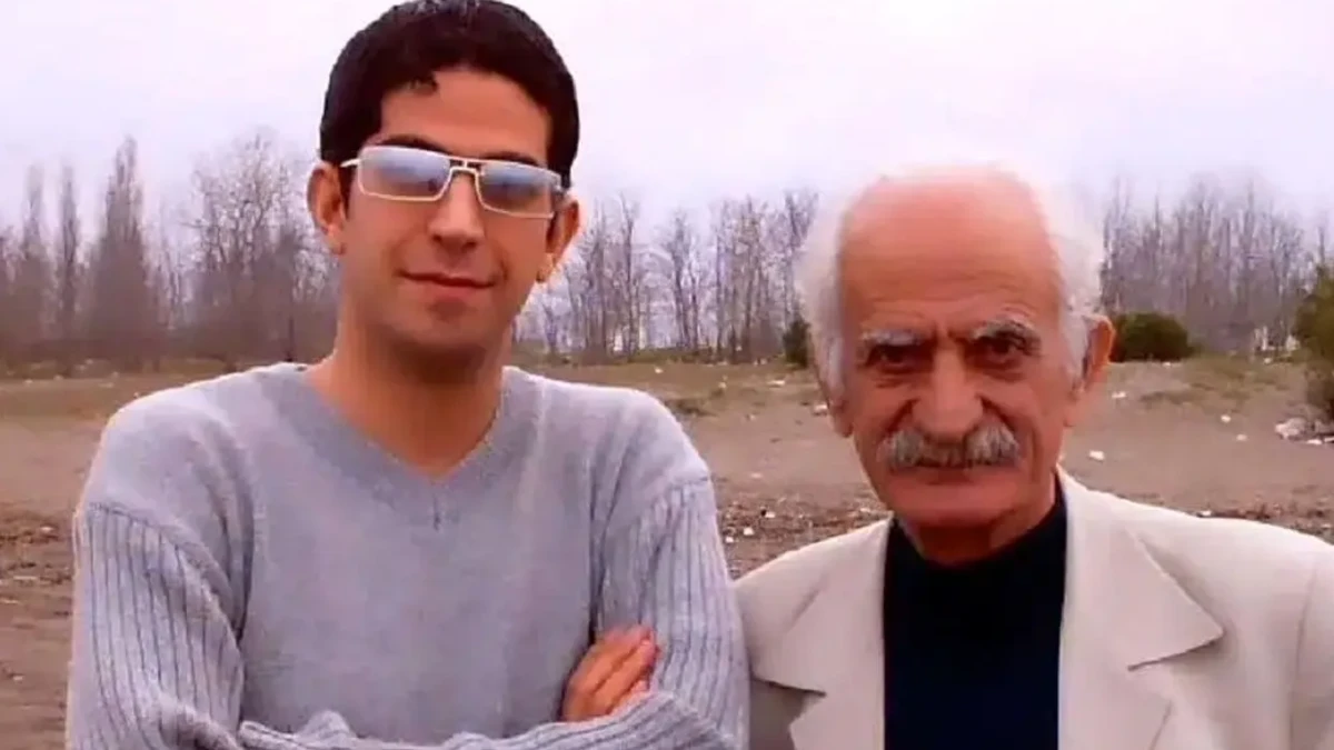 «کیومرث ملک مطیعی به همراه پسرش کامران»؛ دهه 40