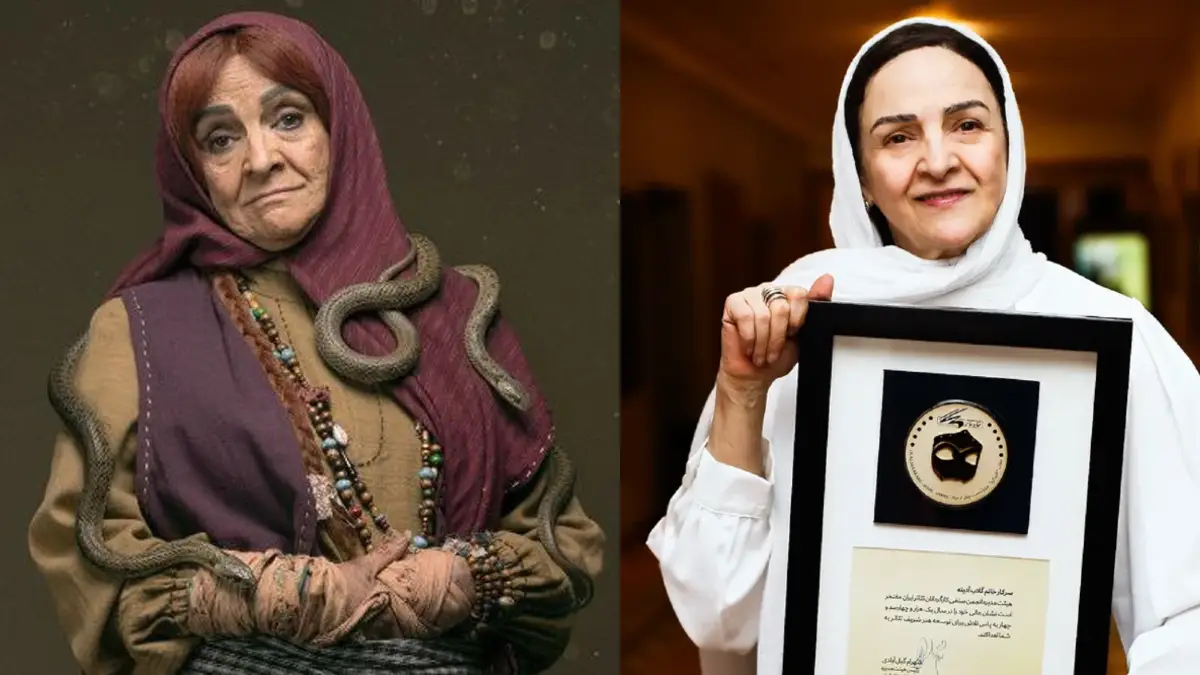 عکس؛ حضور گلاب آدینه سکانس برگزیده قسمت یازدهم بامداد خمار معرکه‌گیری همه‌چیزتمام