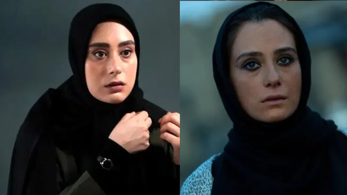 عطیه سریال ساهره در 26 سالگی در مراسم اکران یک فیلم