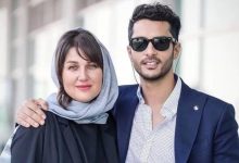 ساعد سهیلی و خواهرش صبا سهیلی در اکران فیلم خدای جنگ