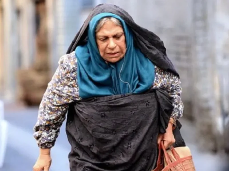 تیپ و چهره عجیب «عمو پورنگ و گوهر خیراندیش» در سلفی جدیدشون