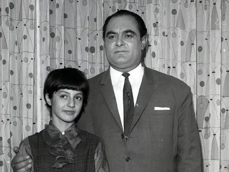 عکس قدیمی «گوگوش» در دوران جوانی دهه 50