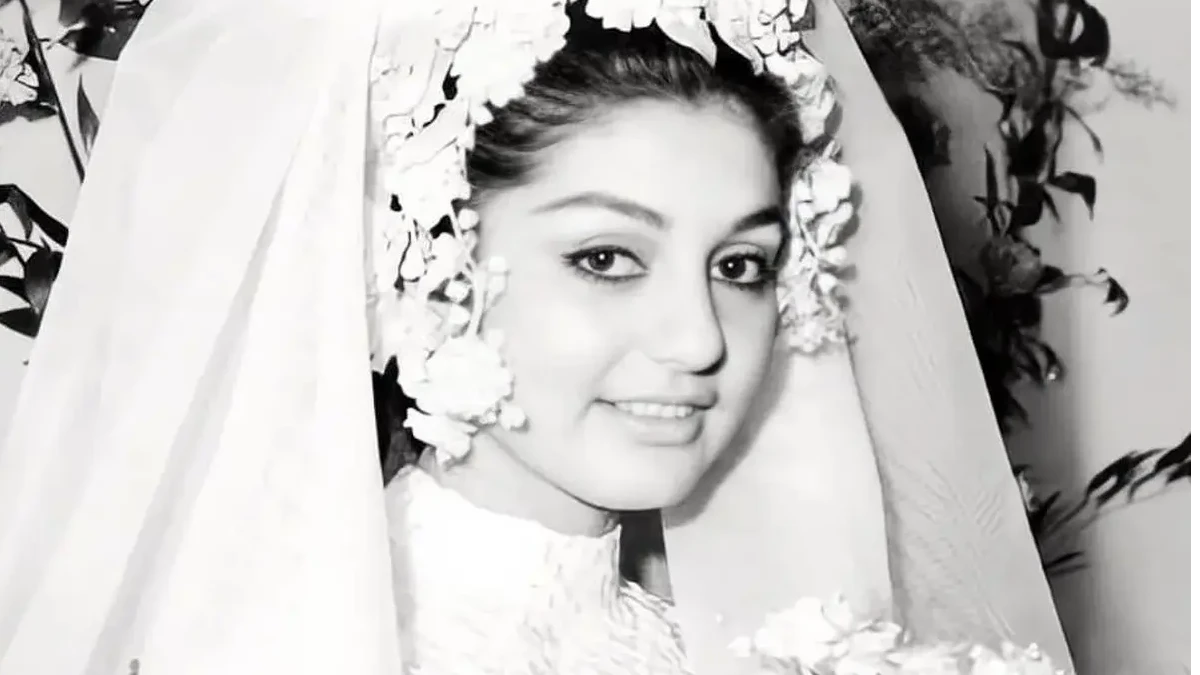 عکس «گوگوش» در مراسم عروسی طوفان خواننده و آهنگساز قدیمی سال 48