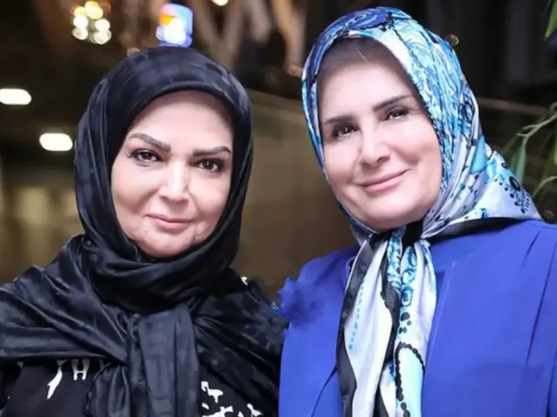 مجریان خاطره انگیز «گیتی خامنه و الهه رضایی» در مهمانی خصوصی
