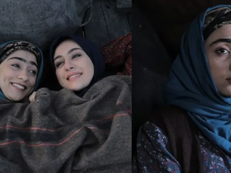 چهره بدون گریم فیروزه در سریال گیلدخت خارج از سریال شوکه می شوید