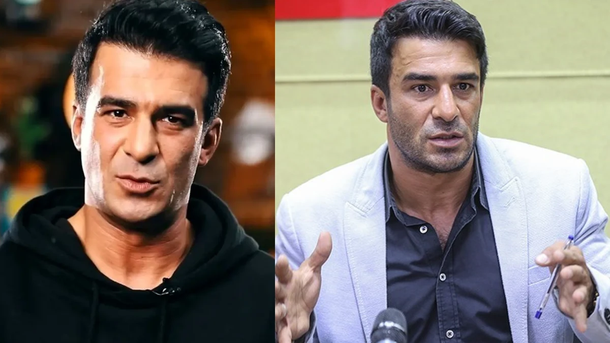 ست لباس یوسف تیموری و پدرش و شباهت جالب پدر و پسری