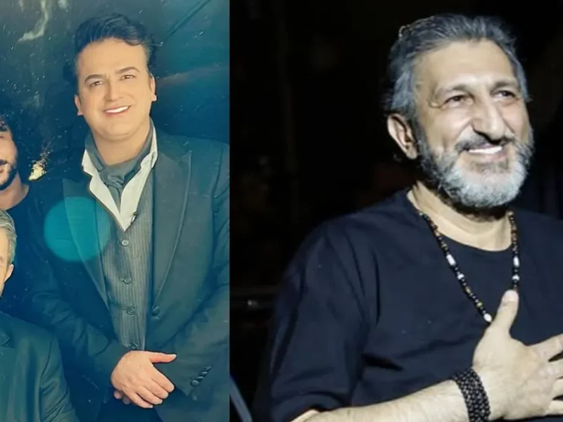 شباهت دیدنی «یوسف صیادی» و دختر و پسرش بعد از عمل بینی