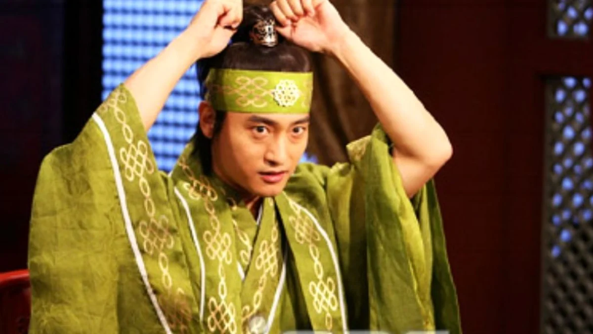 سکانس دیدنی یونگ‌پو و جومونگ در حال تمرین دیالوگ در پشت‌صحنه